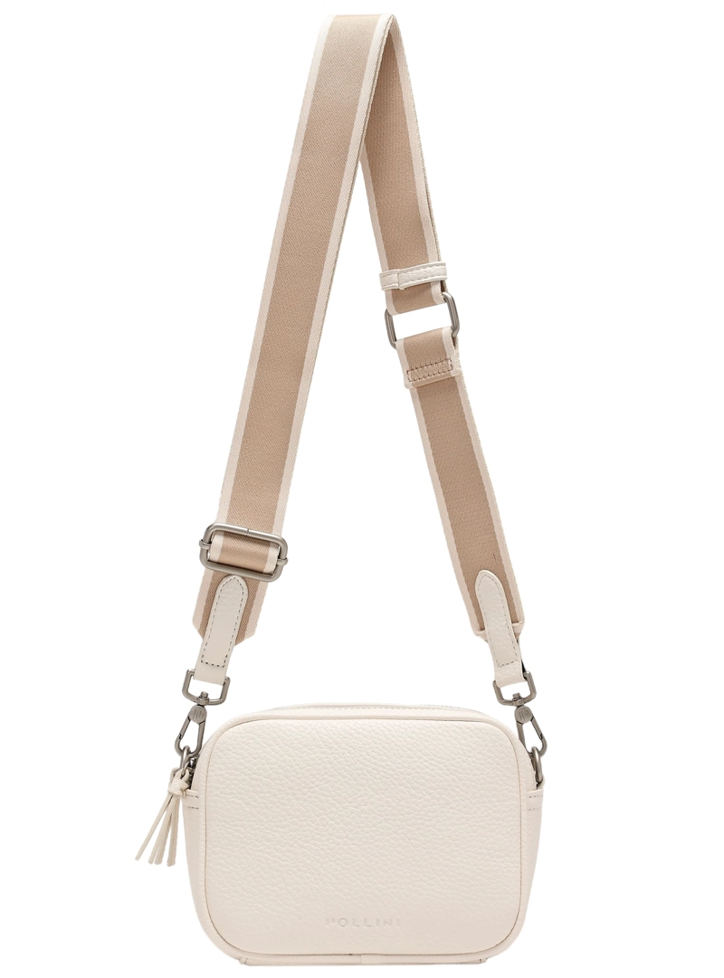 BANDOLERA CASUAL MUJER POLLINI - POM0095 | BLANCO - 3