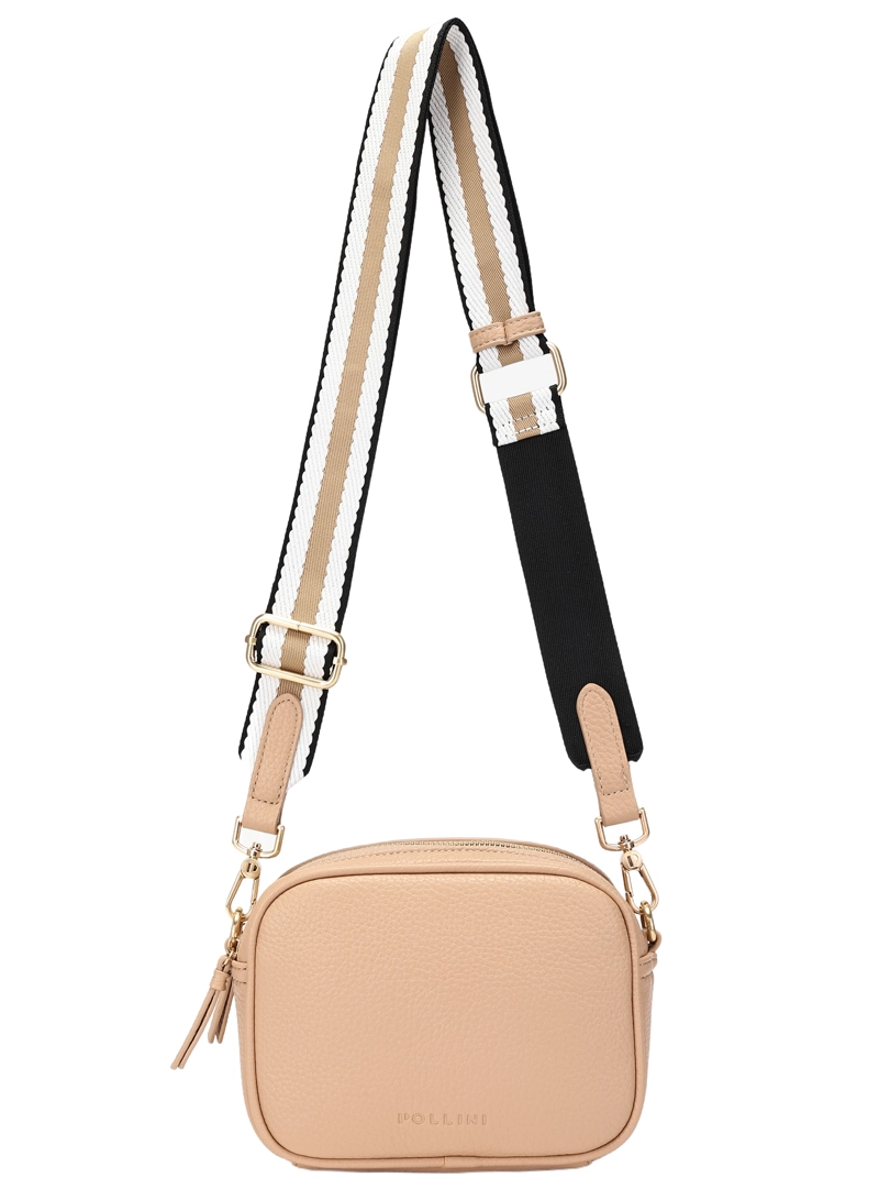 BANDOLERA CASUAL MUJER POLLINI - POM0095 | BEIGE - 7