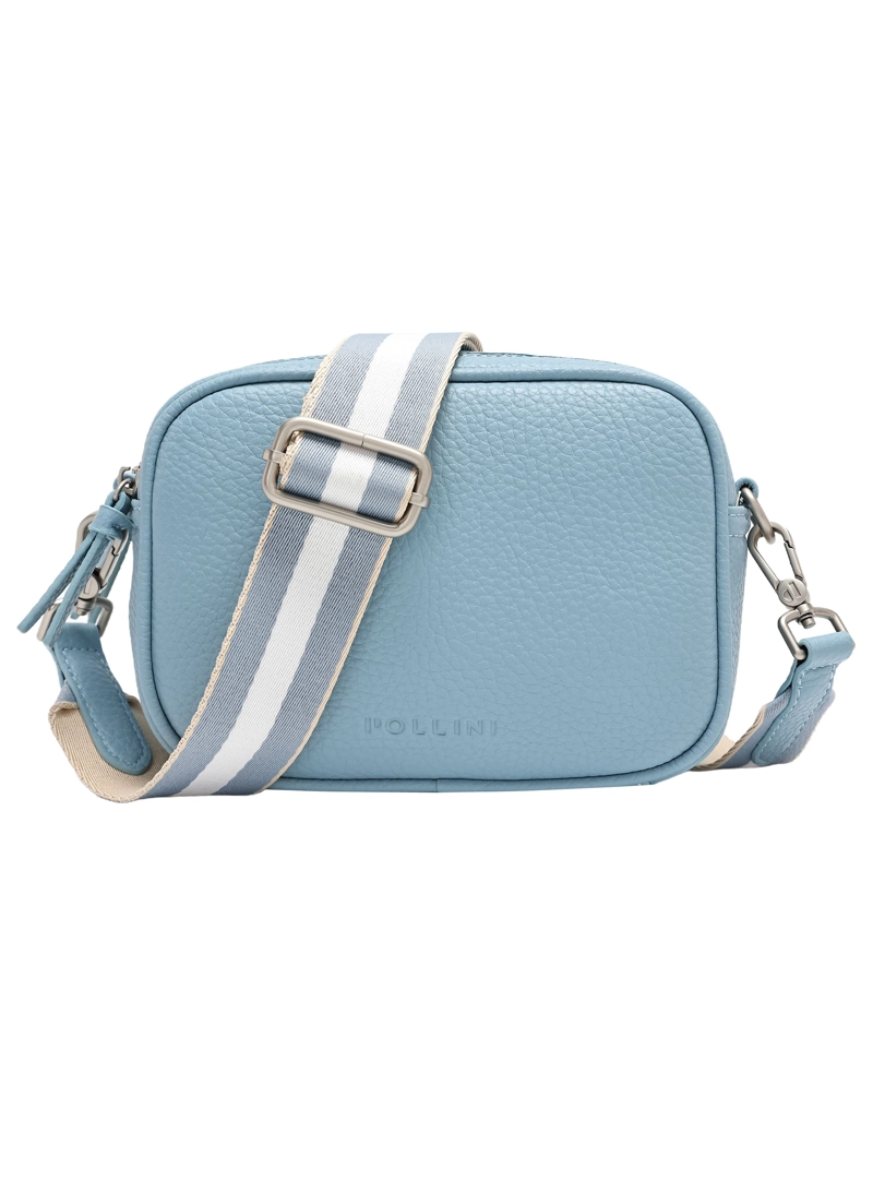 BANDOLERA CASUAL MUJER POLLINI - POM0095 | CELESTE - 1