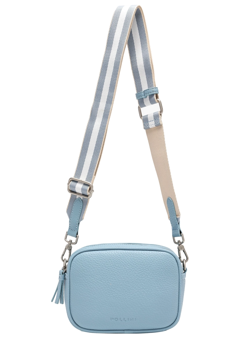 BANDOLERA CASUAL MUJER POLLINI - POM0095 | CELESTE - 3