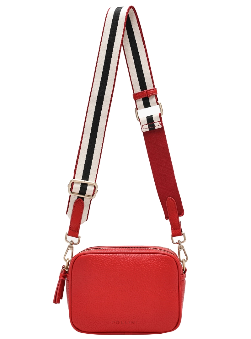 BANDOLERA CASUAL MUJER POLLINI - POM0095 | ROJO - 3