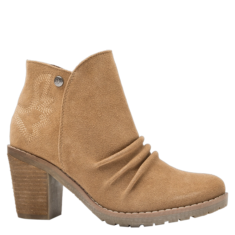 BOTIN CUERO GAMUZA MUJER PANAMA JACK - J706 - 1
