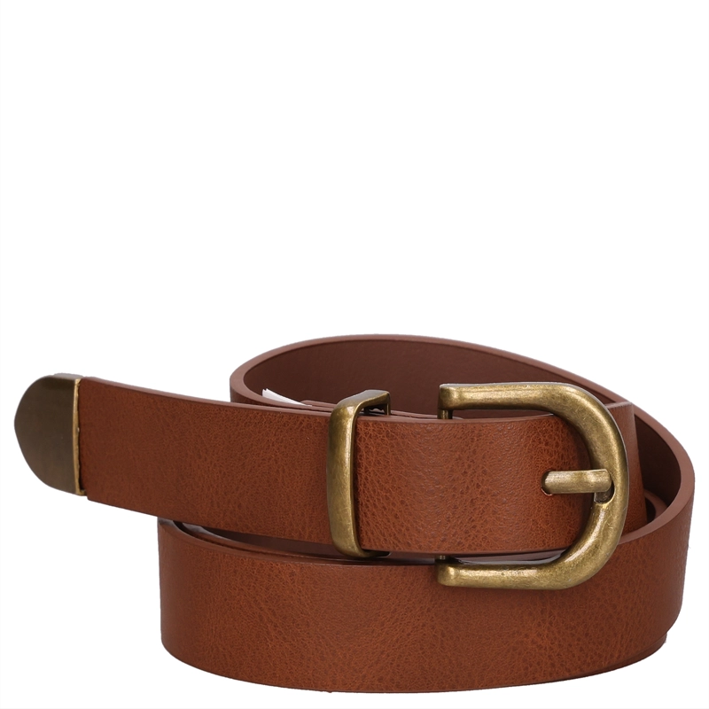 CINTURON CASUAL MUJER POLLINI - POM042X | MARRON CLARO - 1
