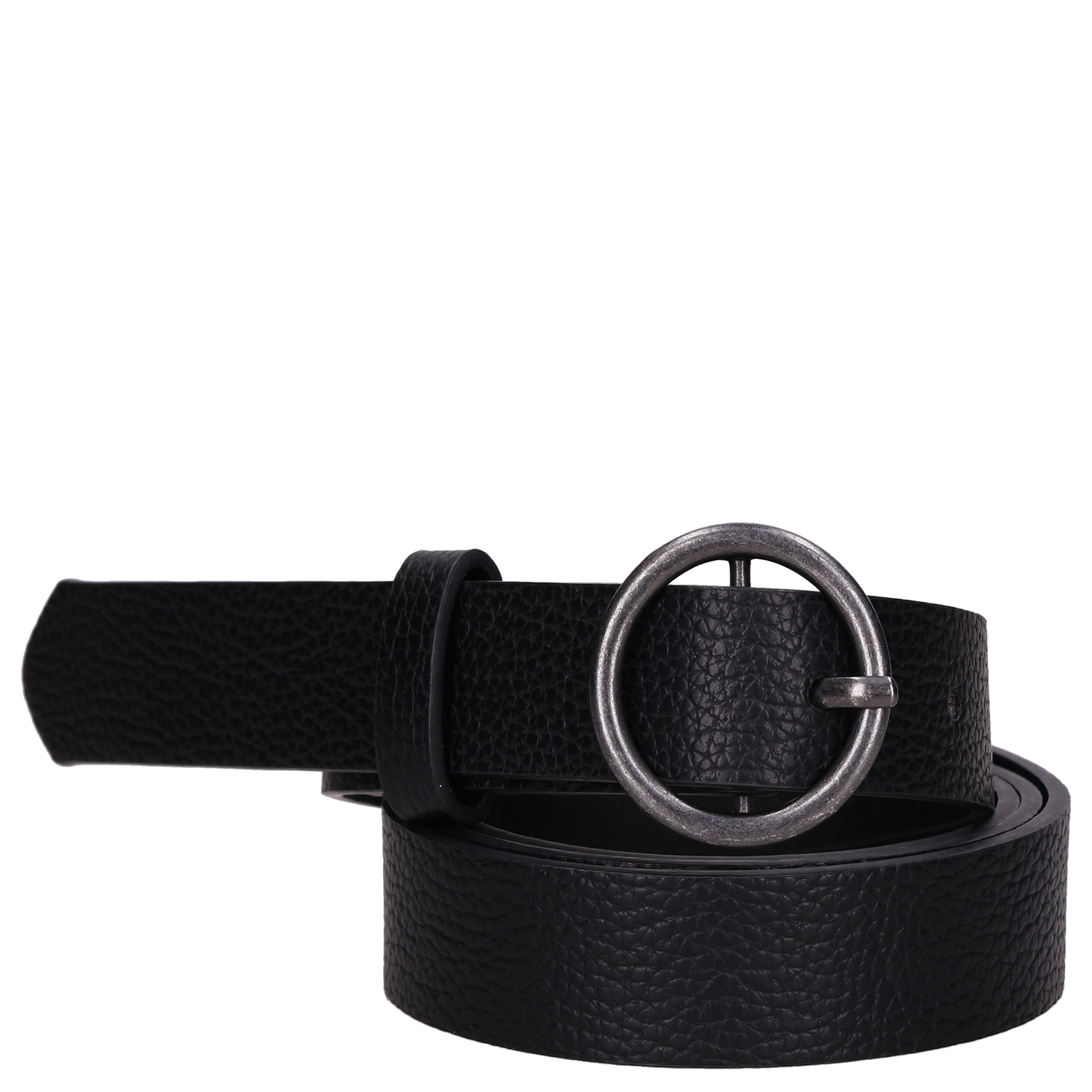 CINTURON CASUAL MUJER POLLINI - POM043X | NEGRO - 1