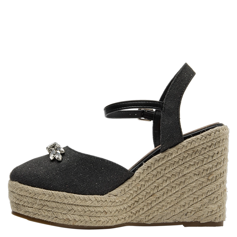 ALPARGATA CASUAL MUJER BRUNO ROSSI - BRM0073 | NEGRO - 4