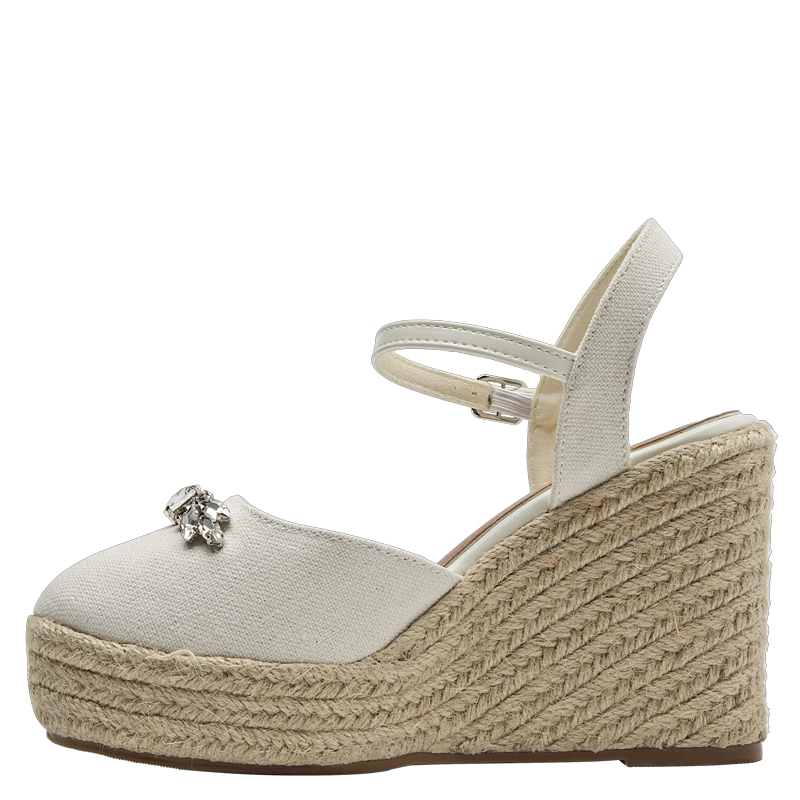 ALPARGATA CASUAL MUJER BRUNO ROSSI - BRM0073 | BLANCO - 4