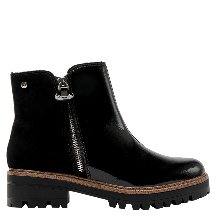 BOTIN CASUAL MUJER BRUNO ROSSI - J636 | NEGRO - 2