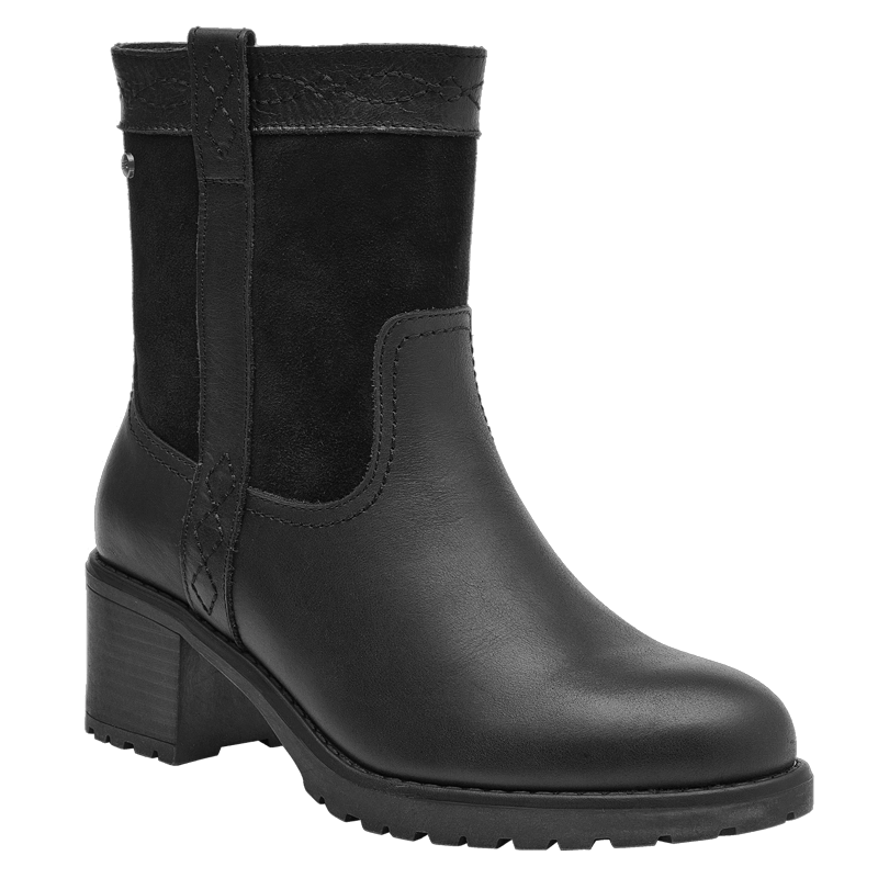 BOTA CASUAL MUJER BRUNO ROSSI - L691 | NEGRO - 1