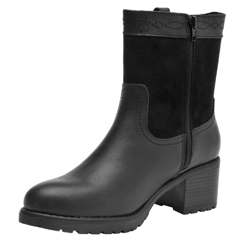 BOTA CASUAL MUJER BRUNO ROSSI - L691 | NEGRO - 3