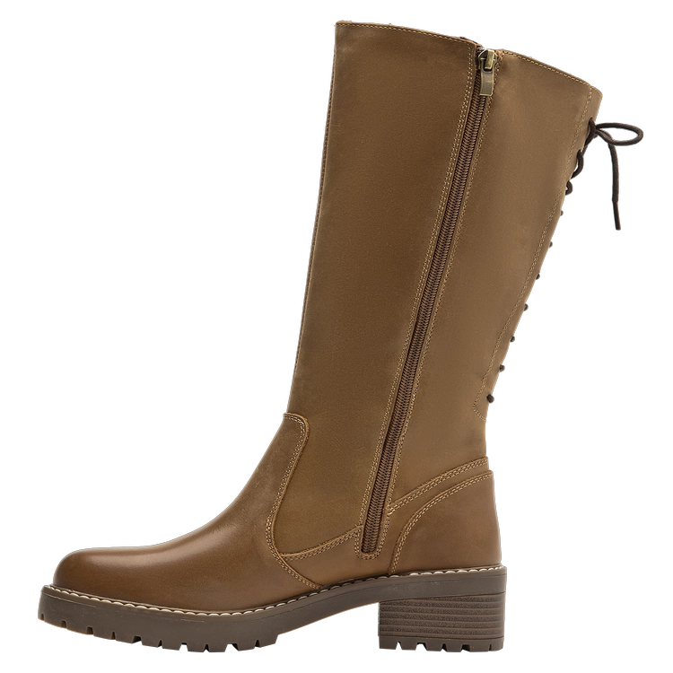 BOTA CASUAL MUJER BRUNO ROSSI - L678 | MARRON CLARO - 4