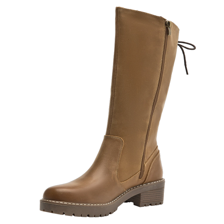 BOTA CASUAL MUJER BRUNO ROSSI - L678 | MARRON CLARO - 5