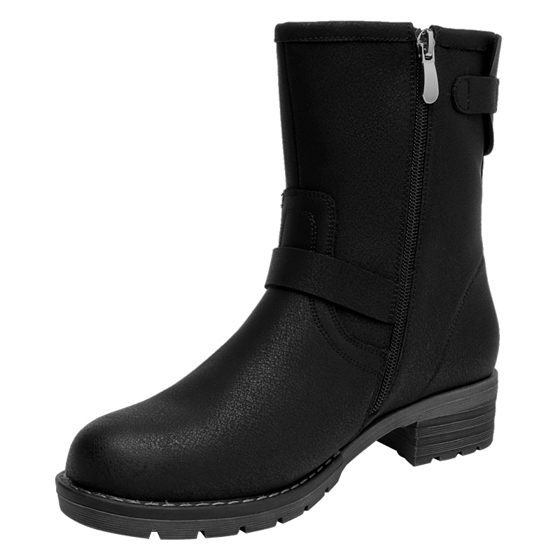 BOTIN CASUAL MUJER BRUNO ROSSI - L709 | NEGRO - 4