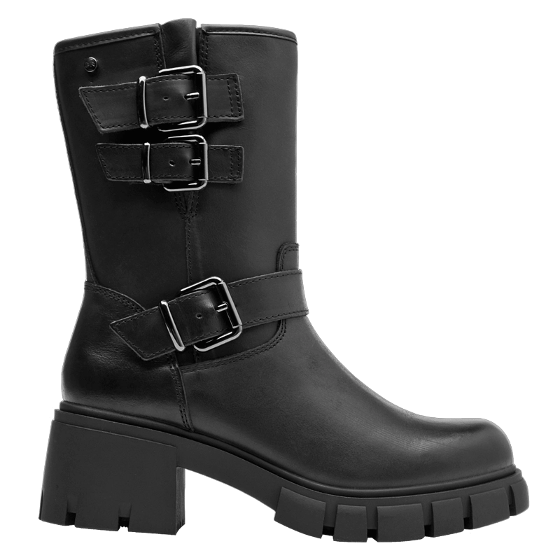 BOTA CASUAL MUJER BRUNO ROSSI - L684 | NEGRO - 2