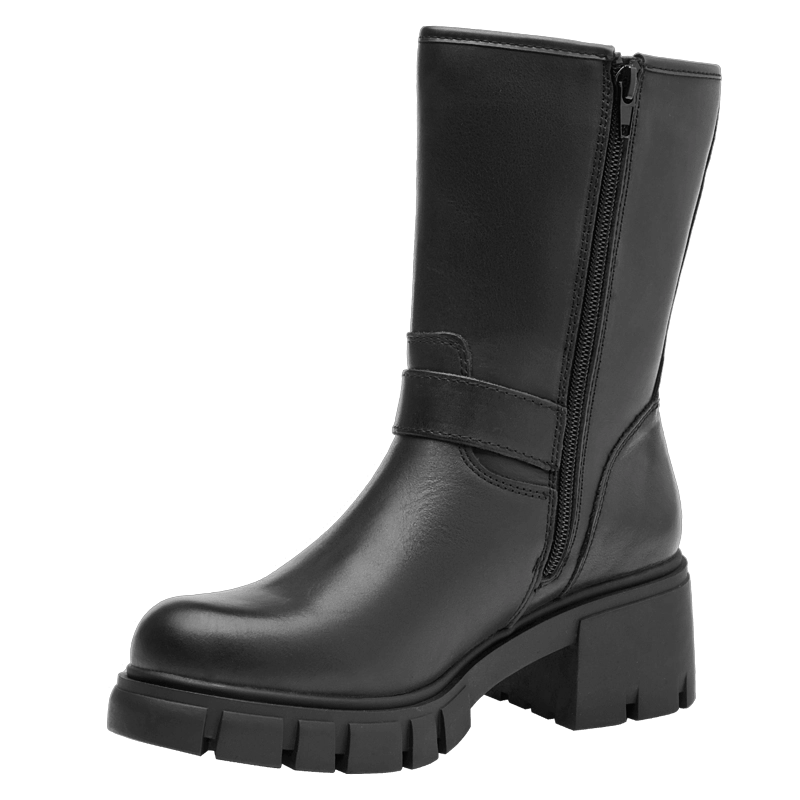 BOTA CASUAL MUJER BRUNO ROSSI - L684 | NEGRO - 3