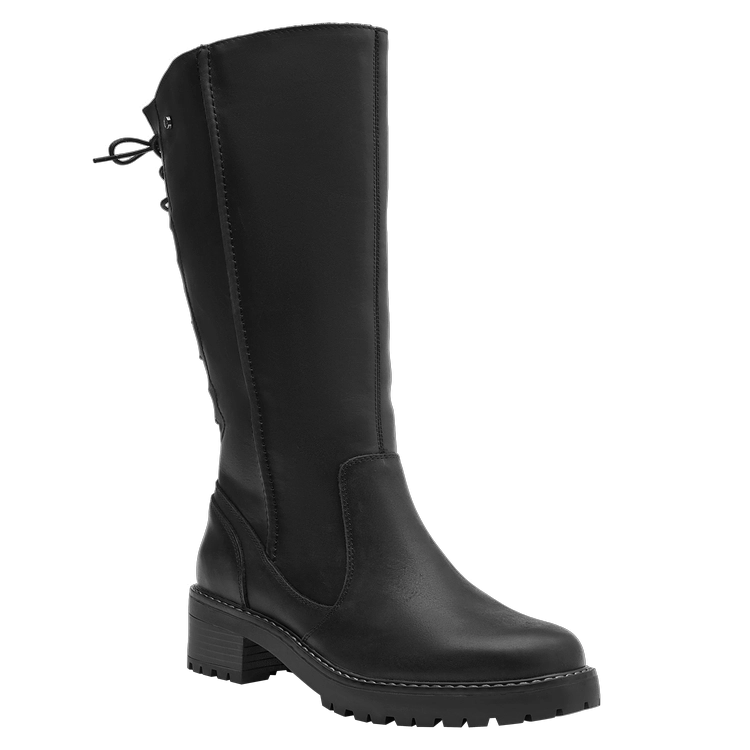 BOTA CASUAL MUJER BRUNO ROSSI - L678 | NEGRO - 1
