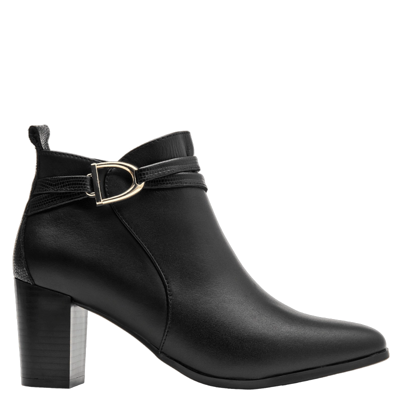 BOTIN VESTIR MUJER BRUNO ROSSI - L708 | NEGRO - 1