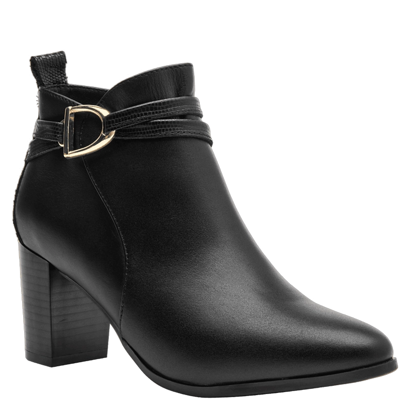 BOTIN VESTIR MUJER BRUNO ROSSI - L708 | NEGRO - 2