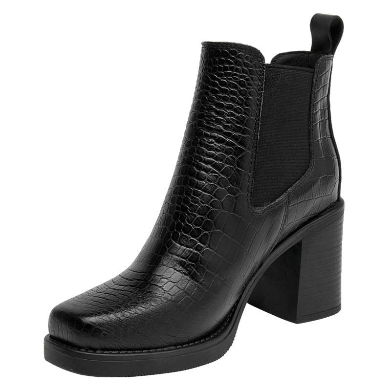 BOTIN CASUAL MUJER BRUNO ROSSI - L688 | NEGRO - 3