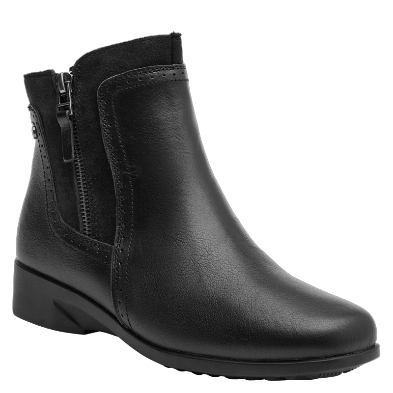 BOTIN CASUAL MUJER BRUNO ROSSI - L671 | NEGRO - 1