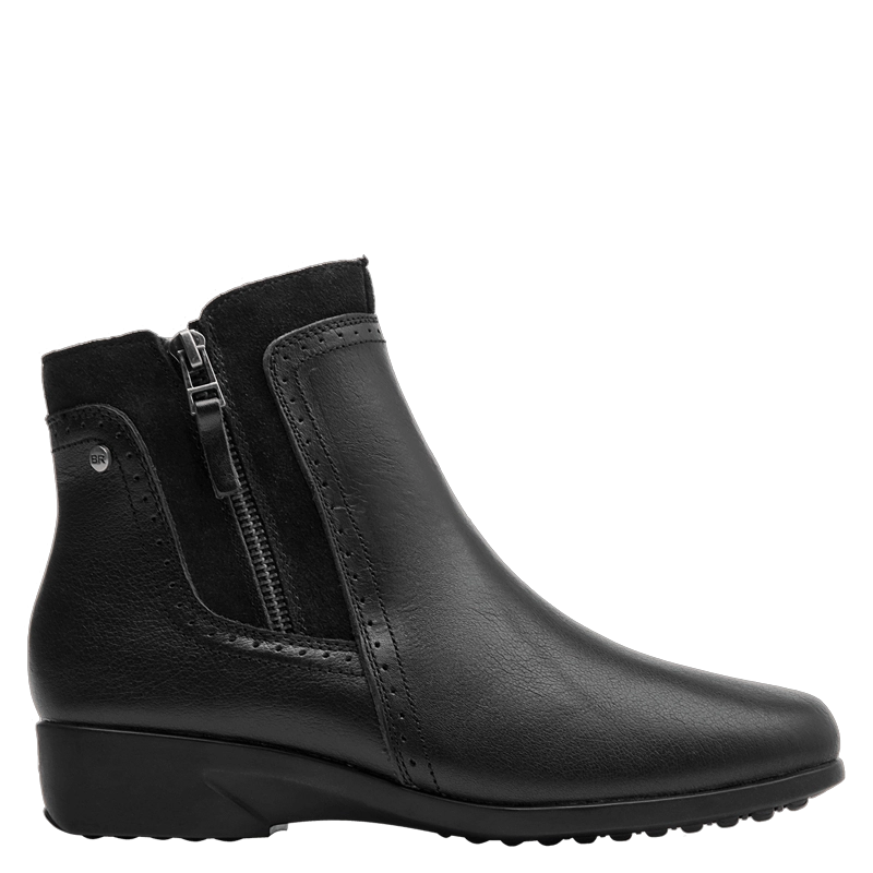 BOTIN CASUAL MUJER BRUNO ROSSI - L671 | NEGRO - 2