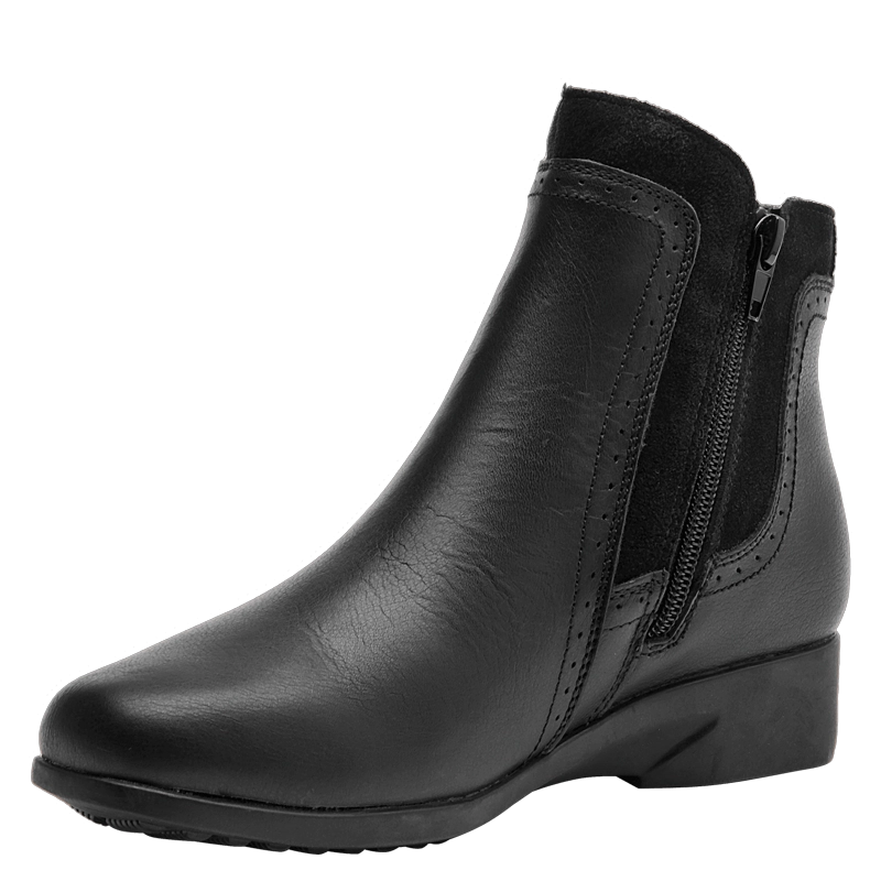 BOTIN CASUAL MUJER BRUNO ROSSI - L671 | NEGRO - 4