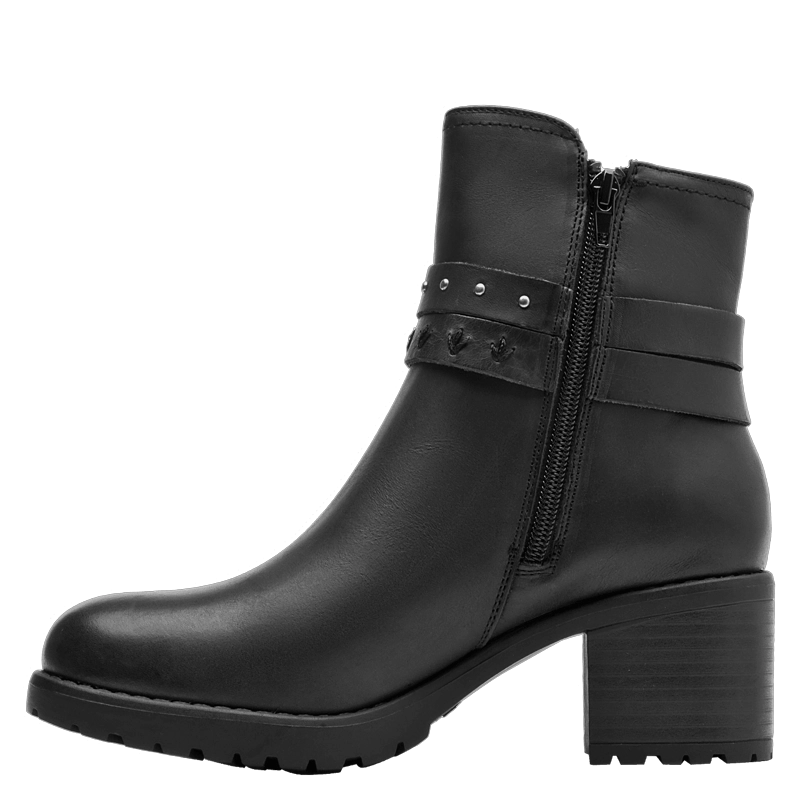 BOTIN CASUAL MUJER BRUNO ROSSI - L690 | NEGRO - 3