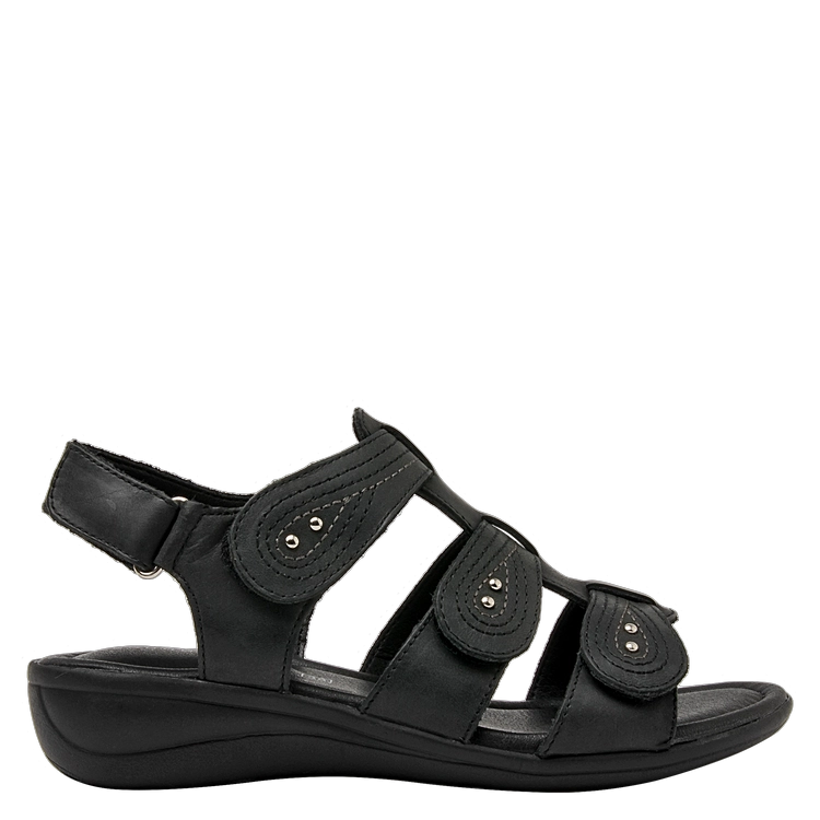 SANDALIA CASUAL MUJER BRUNO ROSSI - K691 | NEGRO - 2