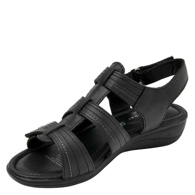 SANDALIA CASUAL MUJER BRUNO ROSSI - K691 | NEGRO - 5