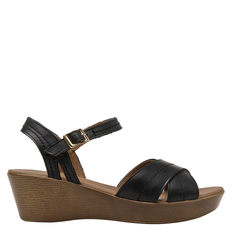 SANDALIA CASUAL MUJER BRUNO ROSSI - K683 | NEGRO - 2