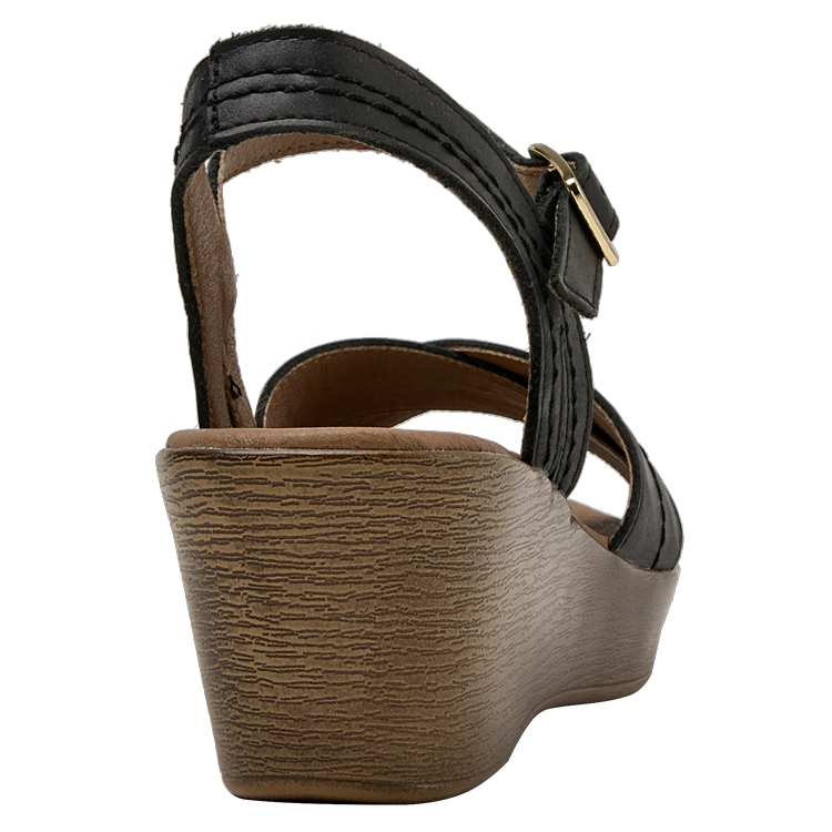 SANDALIA CASUAL MUJER BRUNO ROSSI - K683 | NEGRO - 3