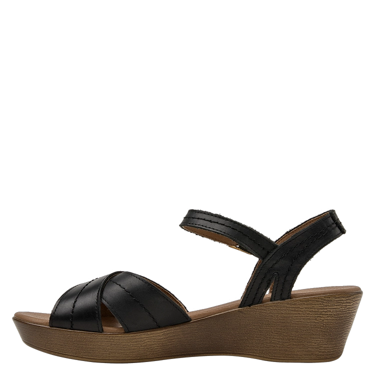 SANDALIA CASUAL MUJER BRUNO ROSSI - K683 | NEGRO - 4