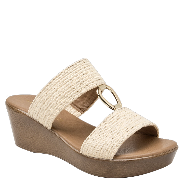 SANDALIA CASUAL MUJER BRUNO ROSSI - K685 | BEIGE - 1