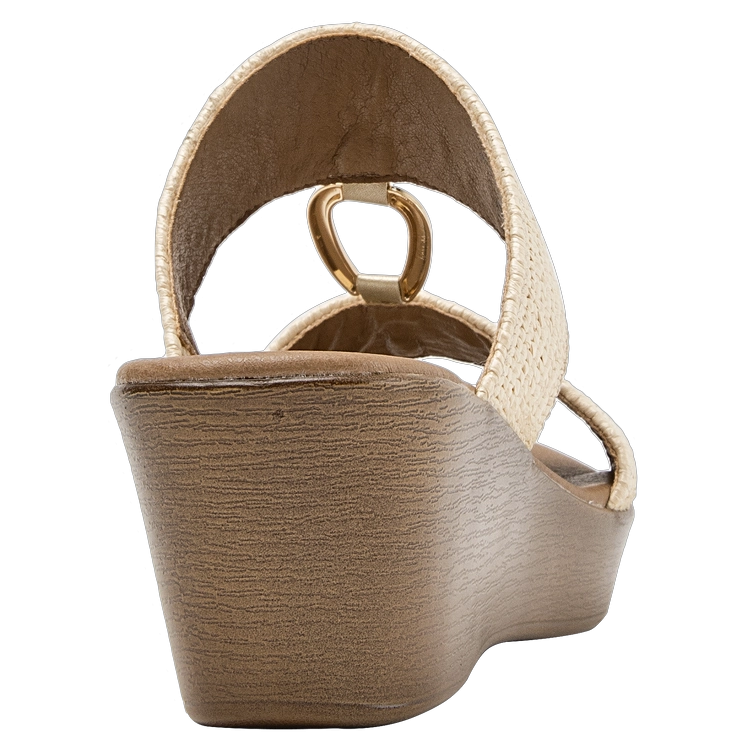 SANDALIA CASUAL MUJER BRUNO ROSSI - K685 | BEIGE - 3