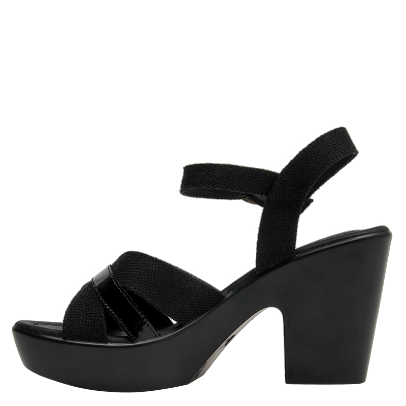 SANDALIA CASUAL MUJER BRUNO ROSSI - K698 | NEGRO - 4
