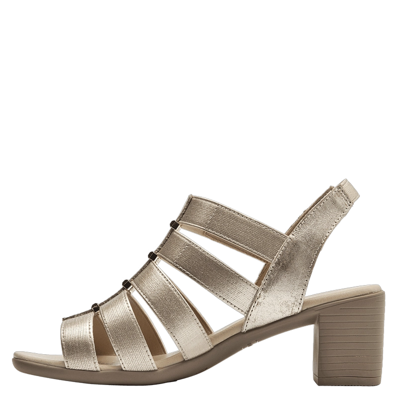 SANDALIA CASUAL MUJER BRUNO ROSSI - K680 | DORADO - 4