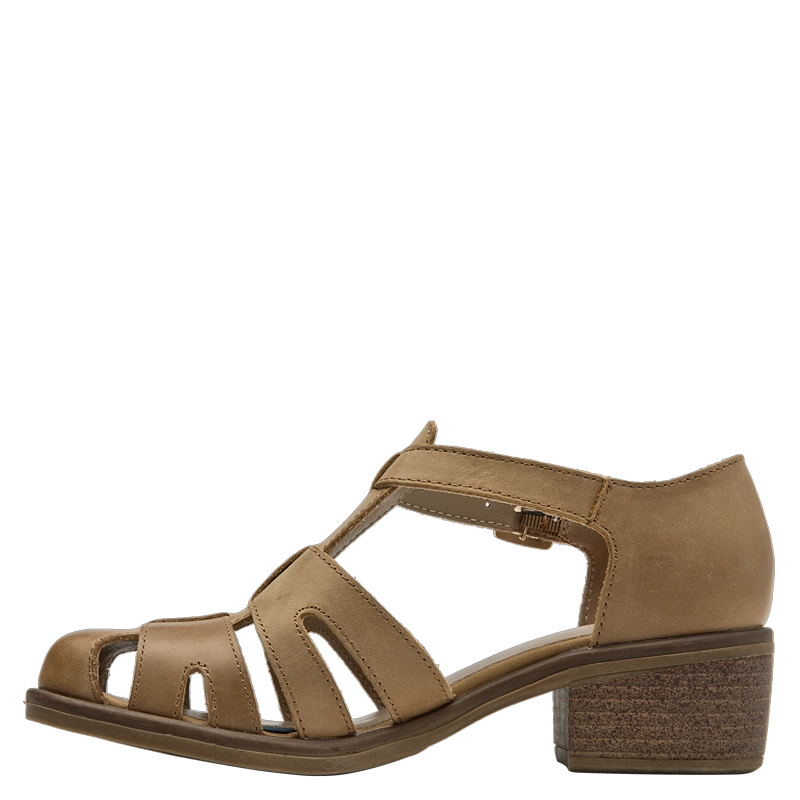 SANDALIA CASUAL MUJER BRUNO ROSSI - BRM0022 | MARRON CLARO - 4