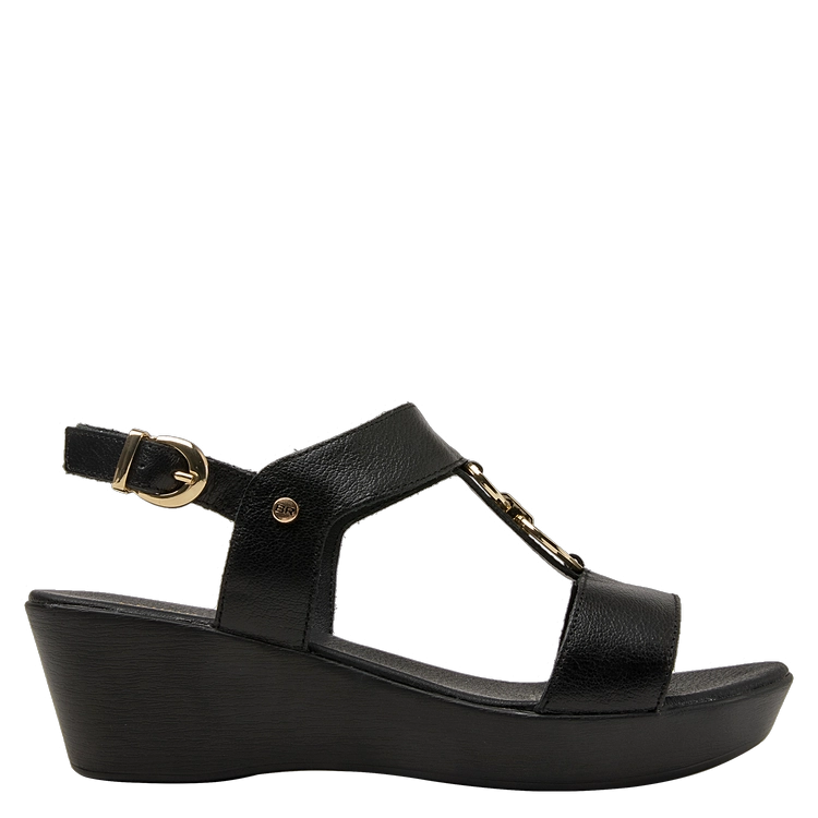 SANDALIA CASUAL MUJER BRUNO ROSSI - K684 | NEGRO - 2