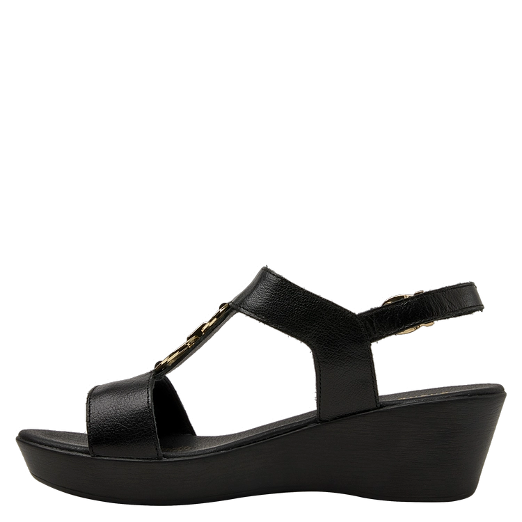 SANDALIA CASUAL MUJER BRUNO ROSSI - K684 | NEGRO - 4