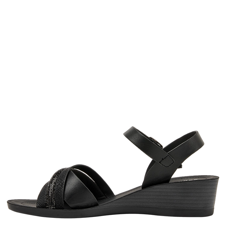 SANDALIA CASUAL MUJER BRUNO ROSSI - K707 | NEGRO - 4