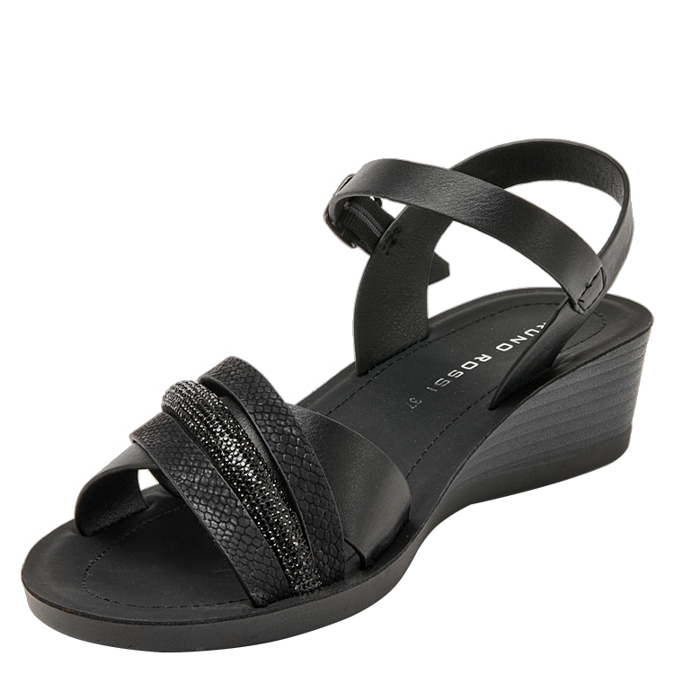 SANDALIA CASUAL MUJER BRUNO ROSSI - K707 | NEGRO - 5