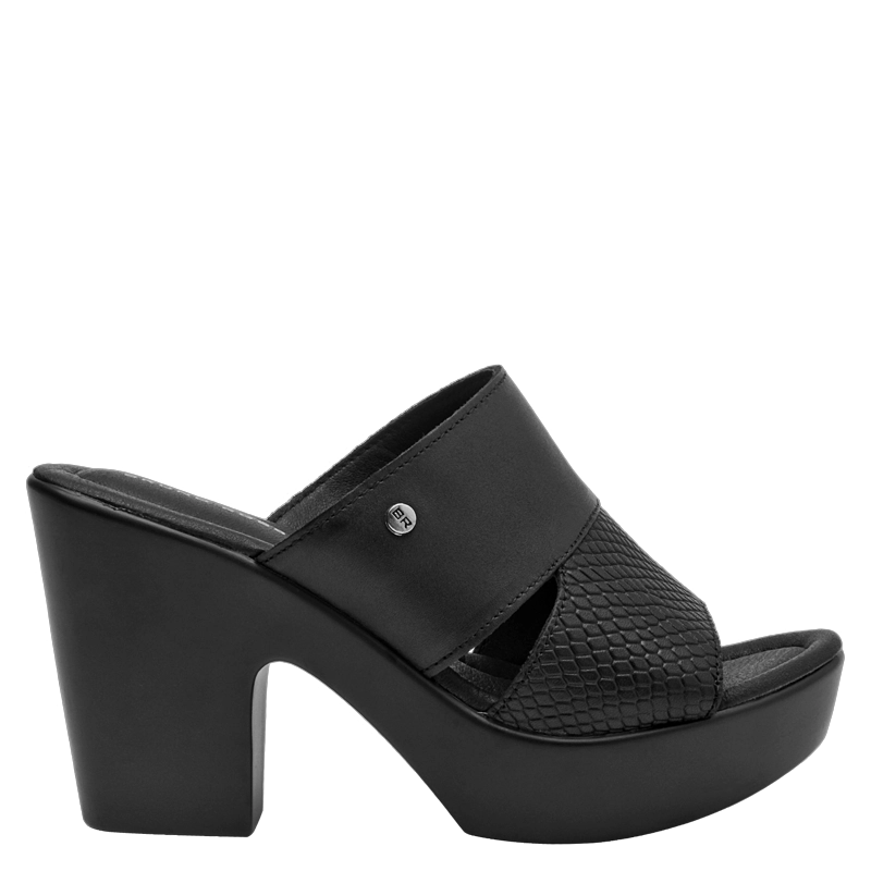 SANDALIA CASUAL MUJER BRUNO ROSSI - BRM0120 | NEGRO - 1