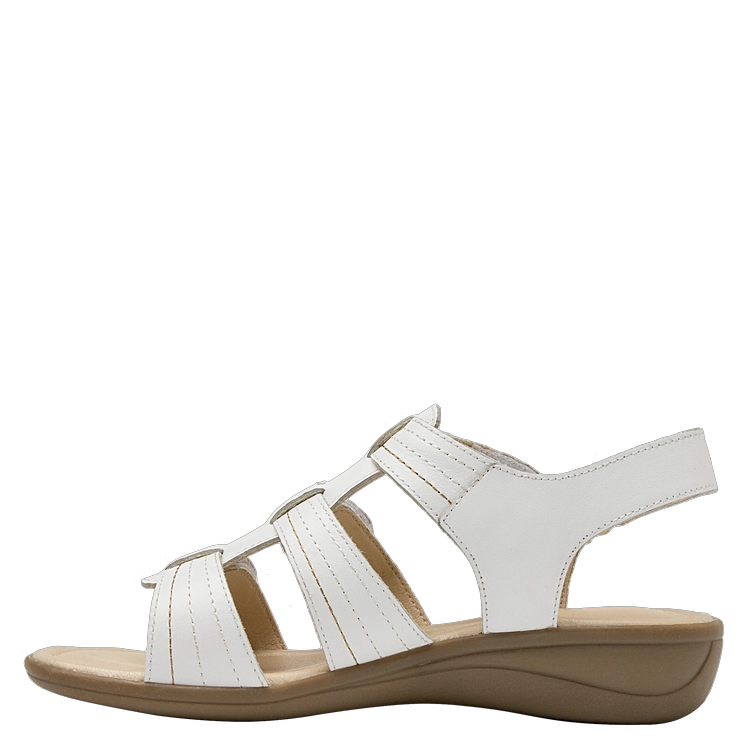 SANDALIA CASUAL MUJER BRUNO ROSSI - K691 | BLANCO - 4