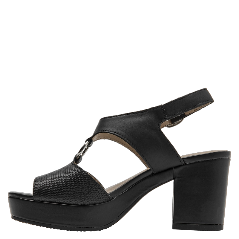 SANDALIA FORMAL MUJER BRUNO ROSSI - BRM0014 | NEGRO - 4