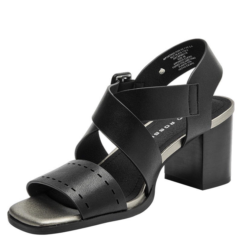 SANDALIA FORMAL MUJER BRUNO ROSSI - BRM0178 | NEGRO - 5