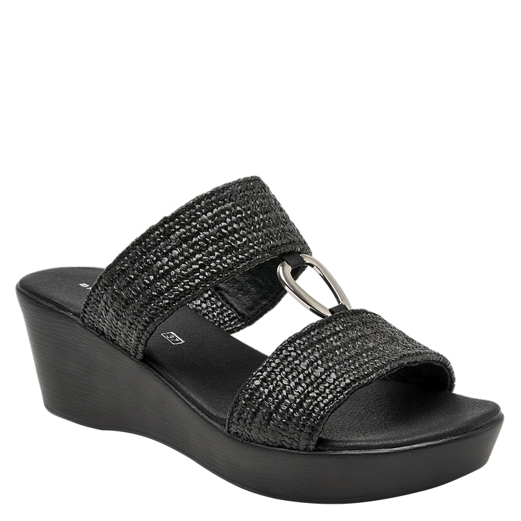 SANDALIA CASUAL MUJER BRUNO ROSSI - K685 | NEGRO - 1