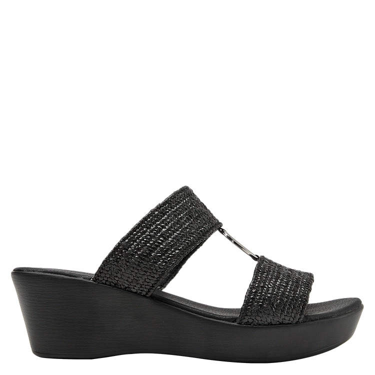 SANDALIA CASUAL MUJER BRUNO ROSSI - K685 | NEGRO - 2