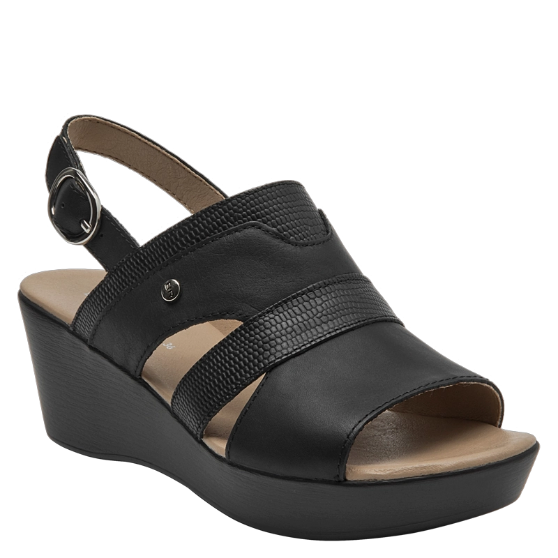 SANDALIA CASUAL MUJER BRUNO ROSSI - BRM0015 | NEGRO - 2