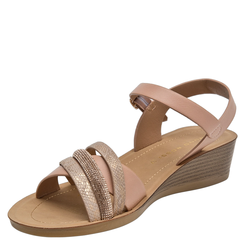 SANDALIA CASUAL MUJER BRUNO ROSSI - K707 | BEIGE - 5