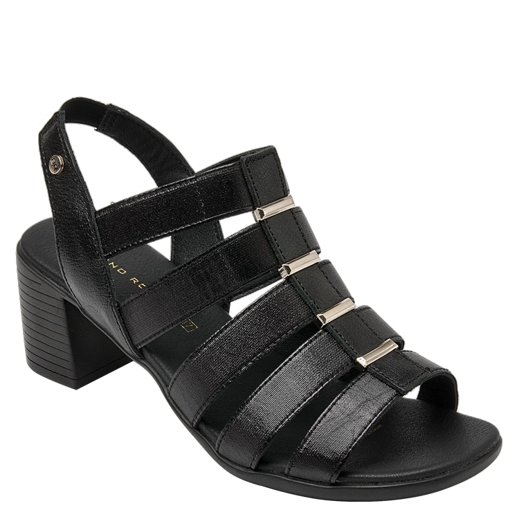 SANDALIA CASUAL MUJER BRUNO ROSSI - K680 | NEGRO - 1