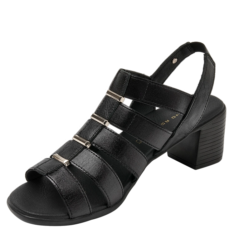 SANDALIA CASUAL MUJER BRUNO ROSSI - K680 | NEGRO - 5